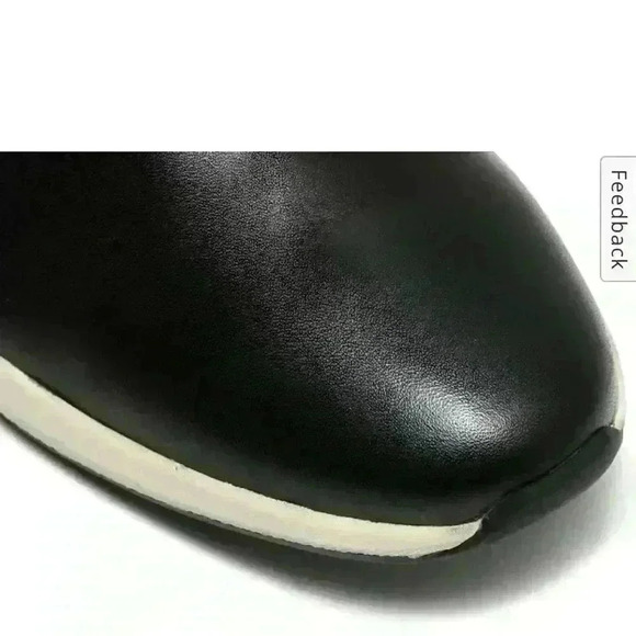 Vince Camuto Black Leather Ehan Oxford Men’s Size 8M/ Euro 41/ Women’s 9.5 NIB - Picture 7 of 9